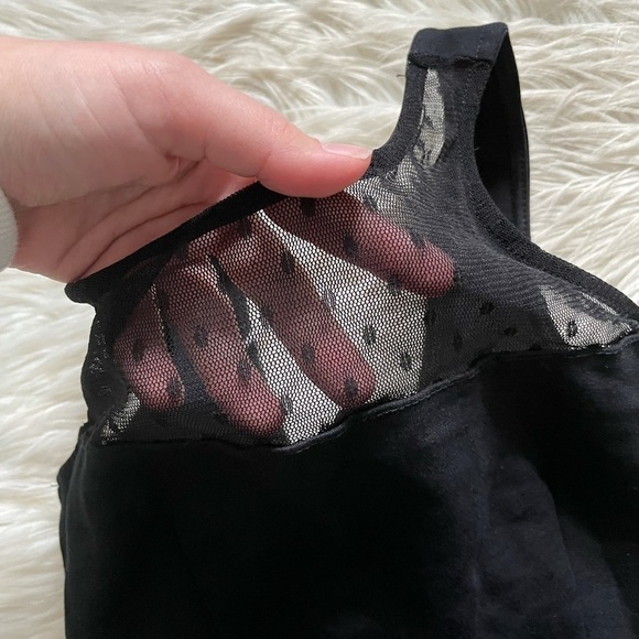 LULU’S Black Mesh Bodycon Dress - Picture 5 of 7